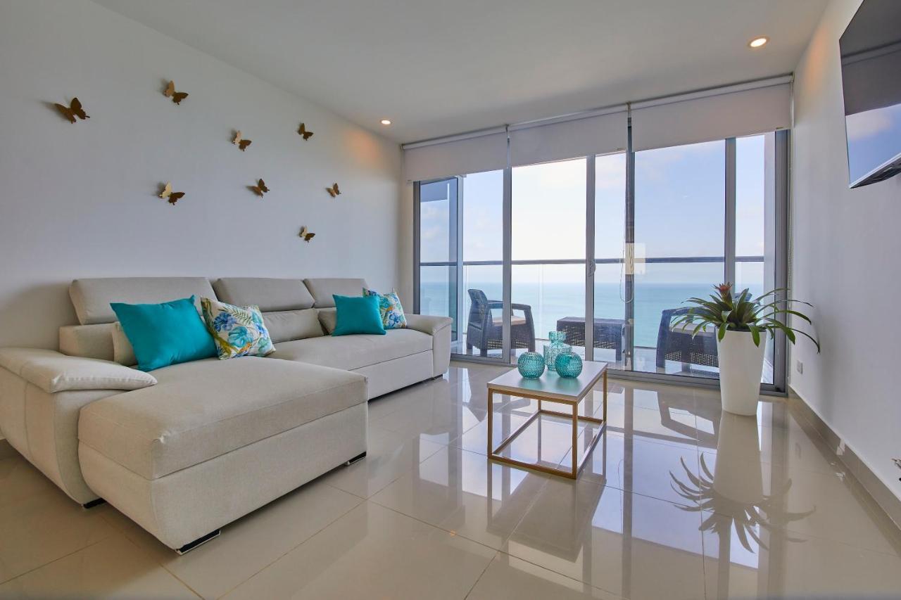 Beachfront Paradise With Outstanding Sunset Views Cartagena Exterior foto