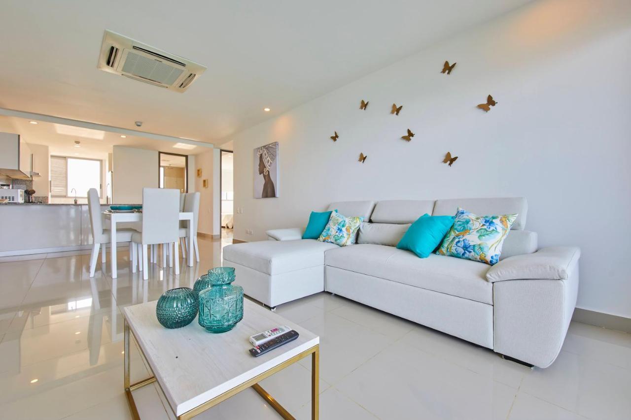 Beachfront Paradise With Outstanding Sunset Views Cartagena Exterior foto